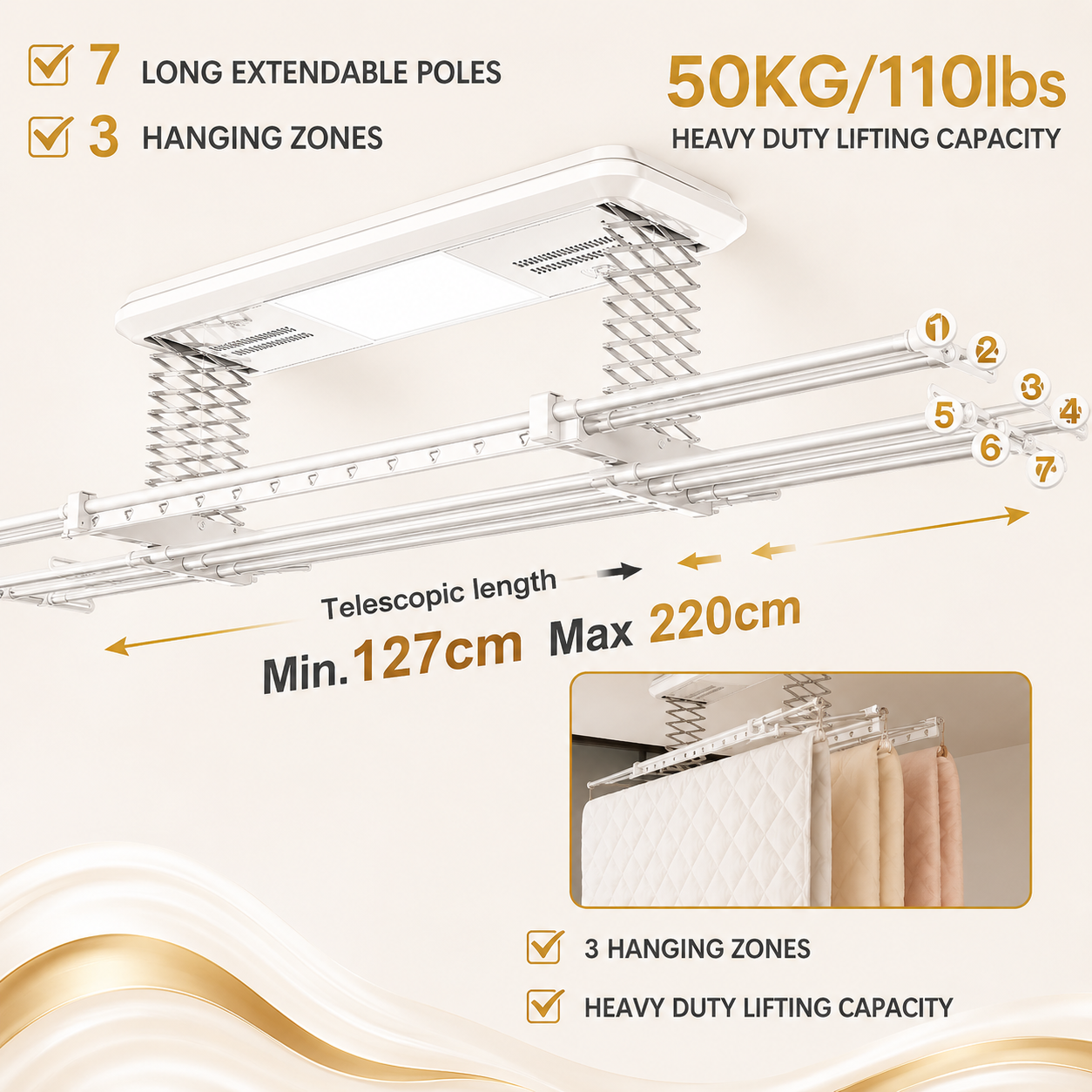 VEYA Lift Elite drying familyloads
