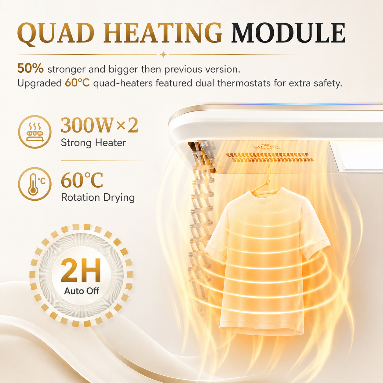 VEYA Lift Elite — 300w × 2 heating